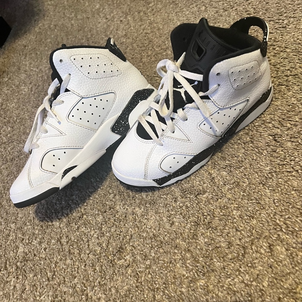 White and Black Sneakers